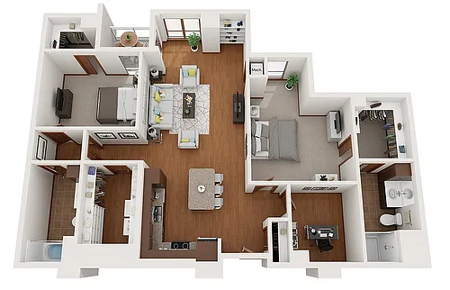 Floor plan M