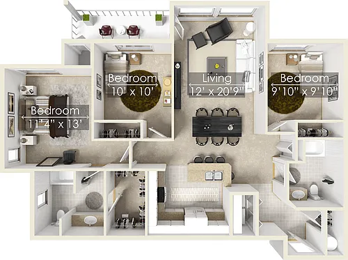 Floor plan SNOWBERRY