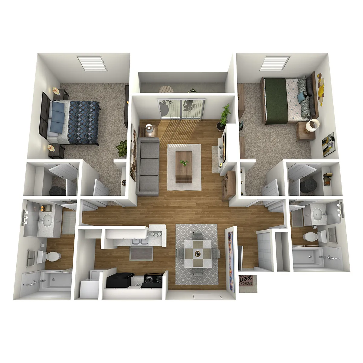 Floor plan B2