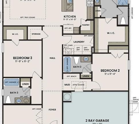 The Holly First Floor Plan