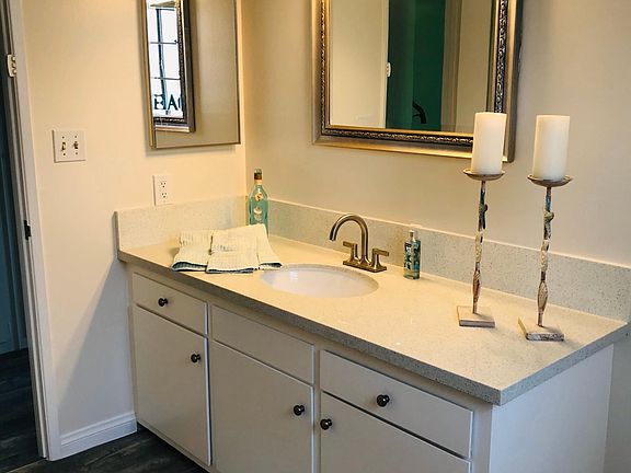 Upgraded bathroom