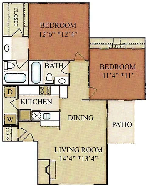 Floor plan B2