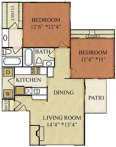Floor plan B2