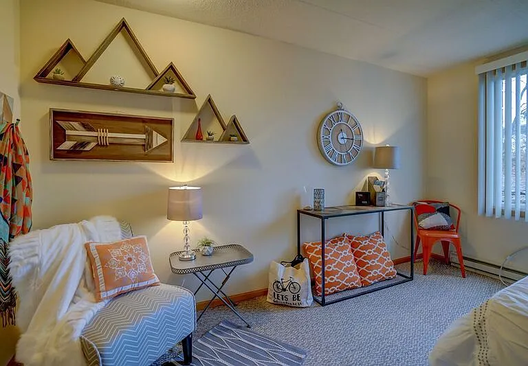 Updated Studio- Living Area