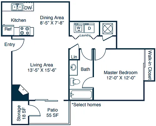 Floor plan A2
