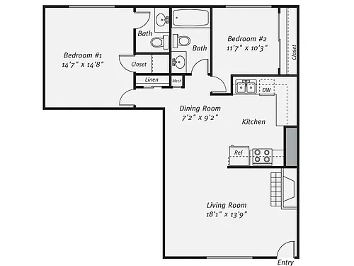 Floor plan B2