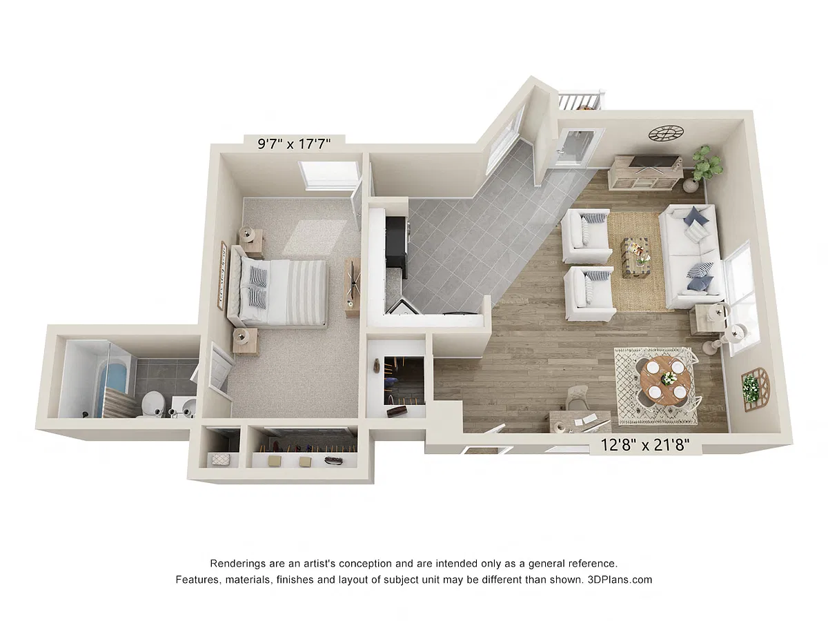 Floor plan Cat Tail Renovated