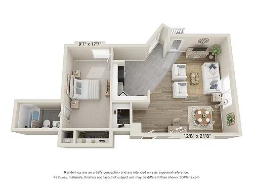 Floor plan Cat Tail Renovated