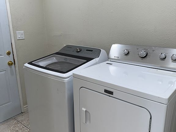 Washer and dryer