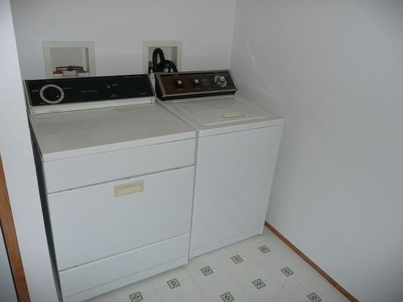 Washer and Dryer 