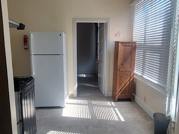 view of kitchen from dining area