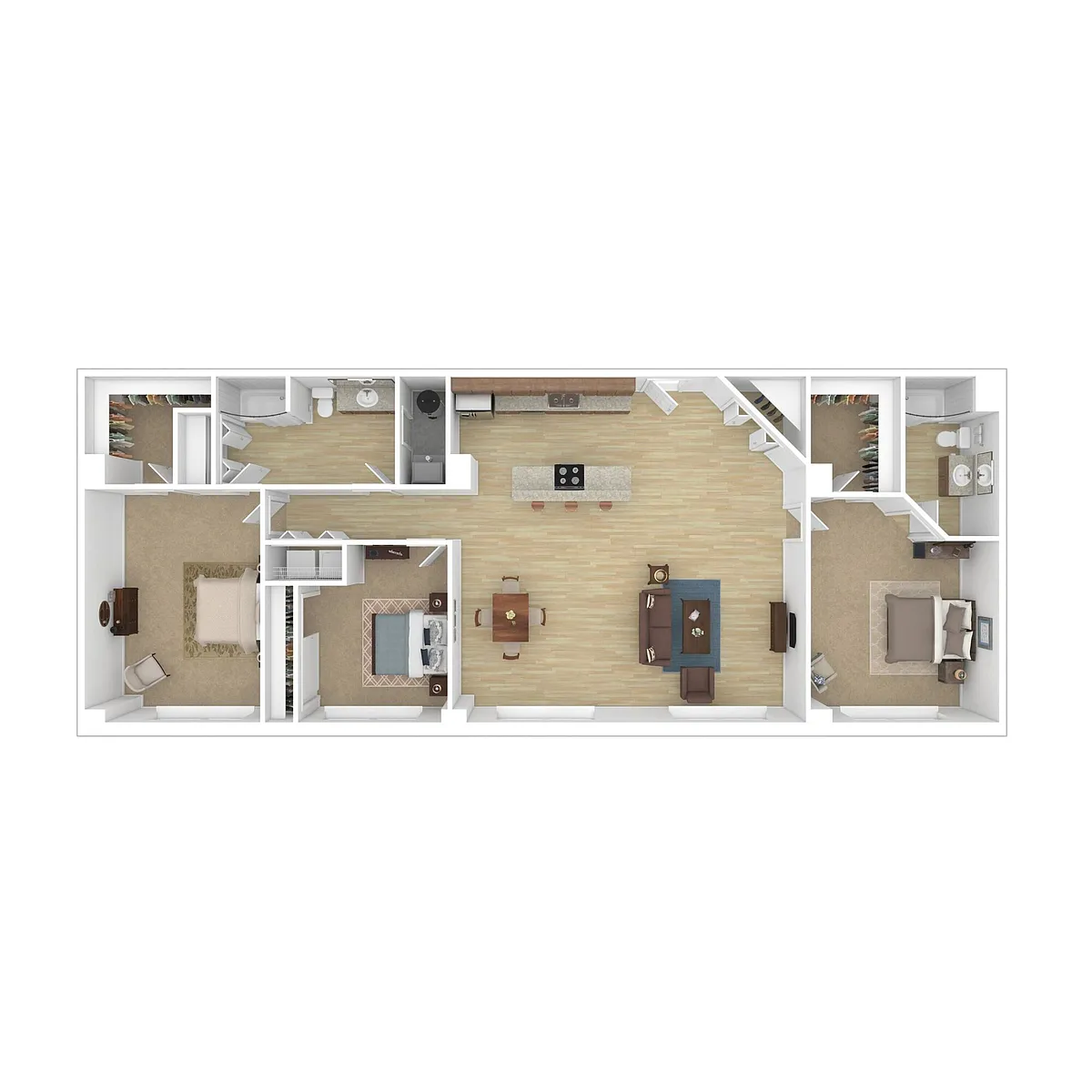 Floor plan 3E