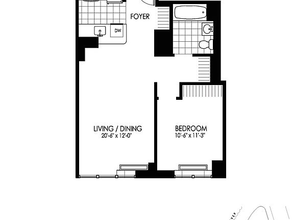 2nd image of 4540 Center Blvd APT 808