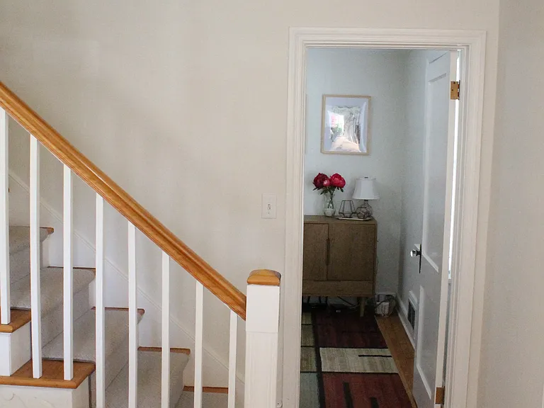 Entry way and stairs