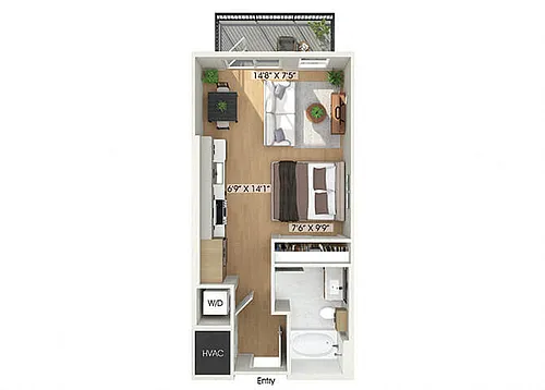Floor plan S1