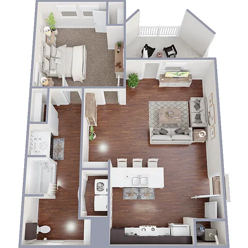 Floor plan La Palma ADA