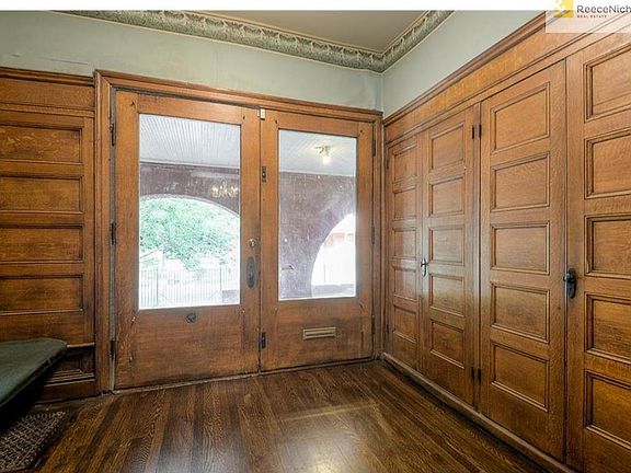 Entryway with original woodwork