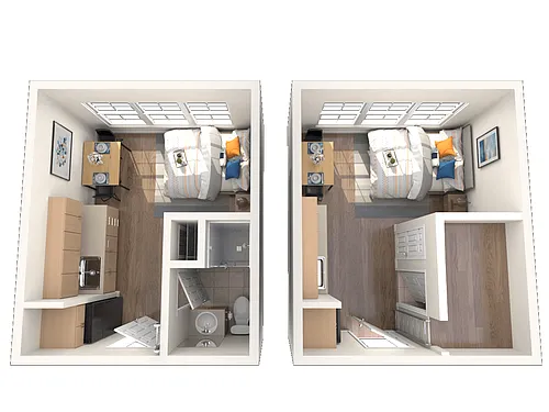 Floor plan Foundry Loft