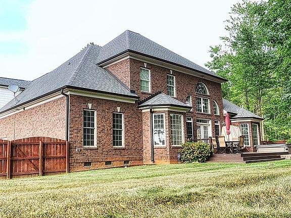 Rear of home