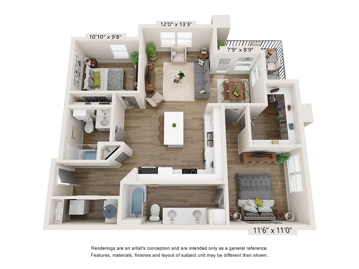 Floor plan B2 - Sienna