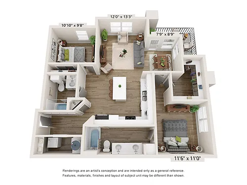 Floor plan B2 - Sienna