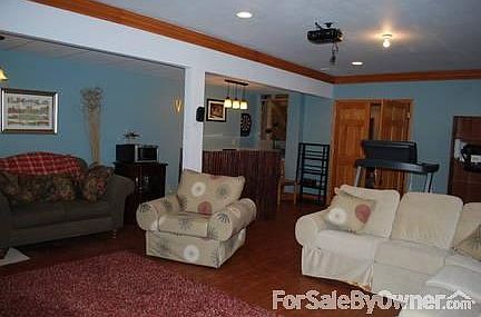 Home theater
						:
						Added in 2010, this is wired for surround sound with in-wall HDMI!!