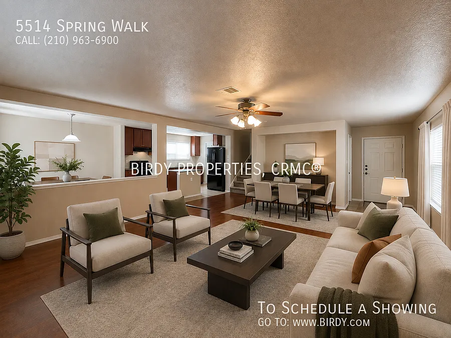 "Charming 3-Bedroom San Antonio Retreat with Granite Elegance at 5514 Spring Walk!" — Photo 2