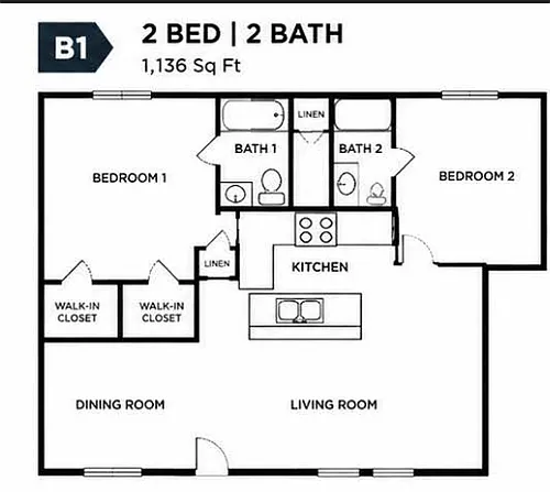 Floor plan B1