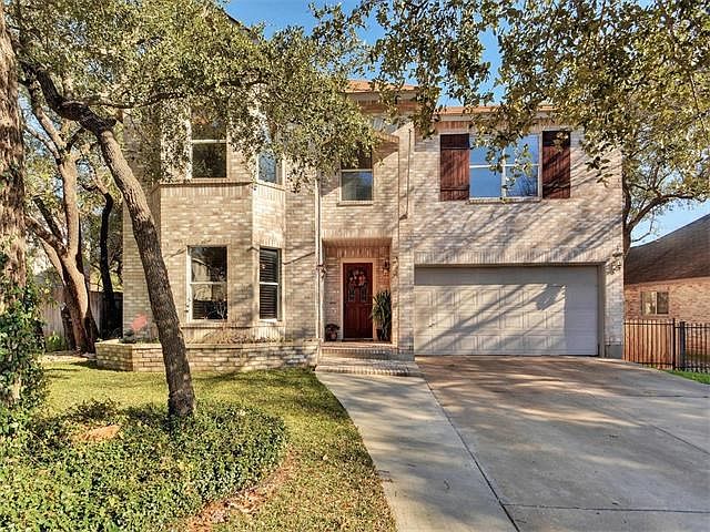 Majestic masonry Cedar Park home.