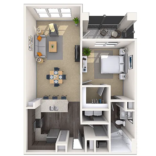 Floor plan Hagood