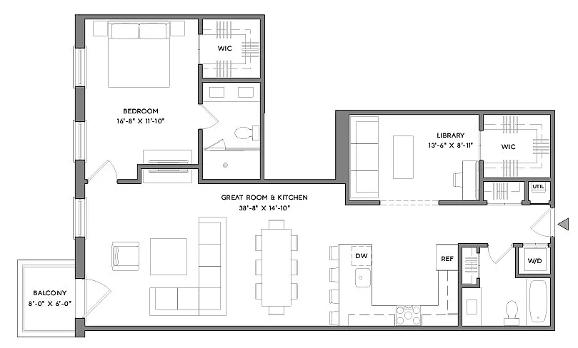 Floor plan A16
