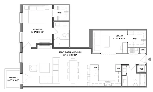 Floor plan A16