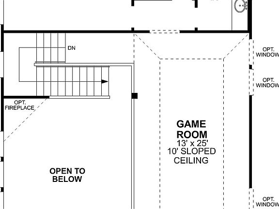Zinnia Second Floor Options