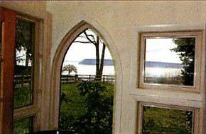 Out the kitchen window