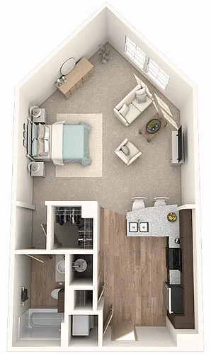 Floor plan A3-Studio