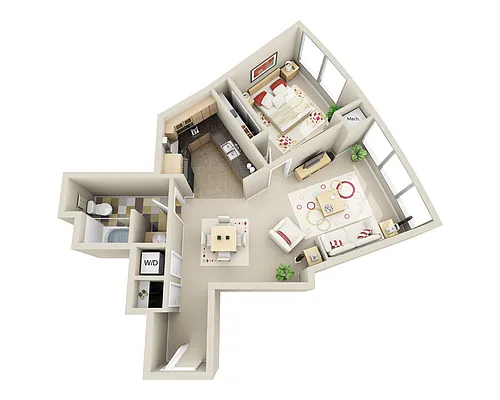Floor plan Club 07s