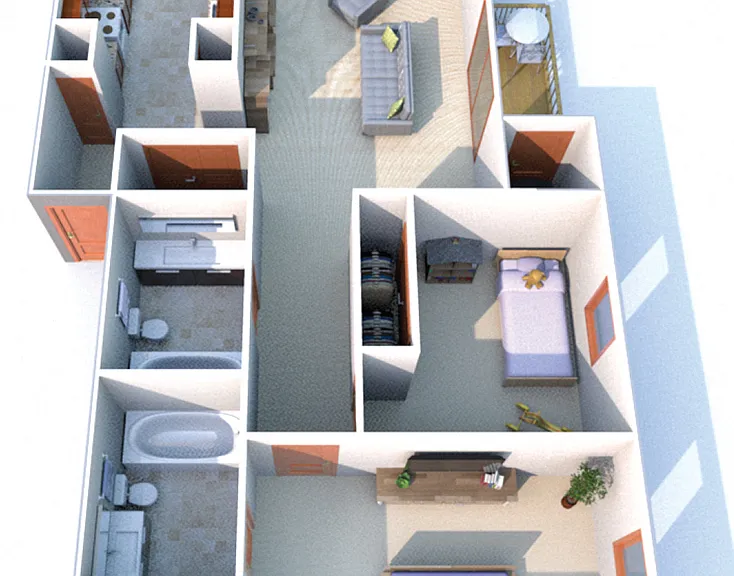 Four Worlds Apartments — Photo 106