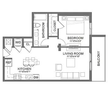 Floor plan A2
