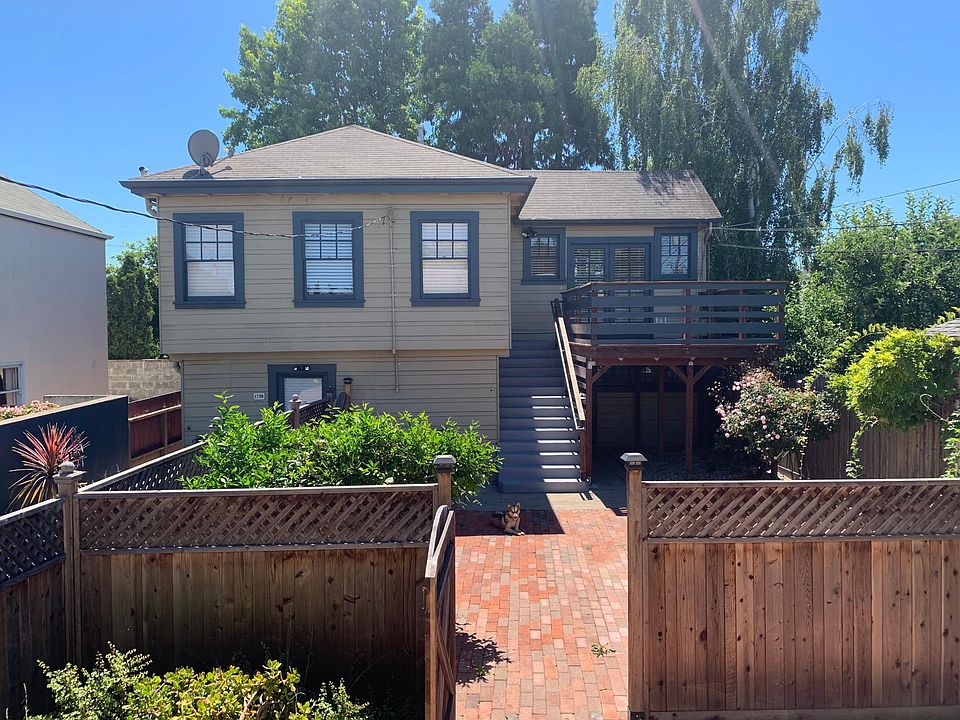 Front of house and shared yard