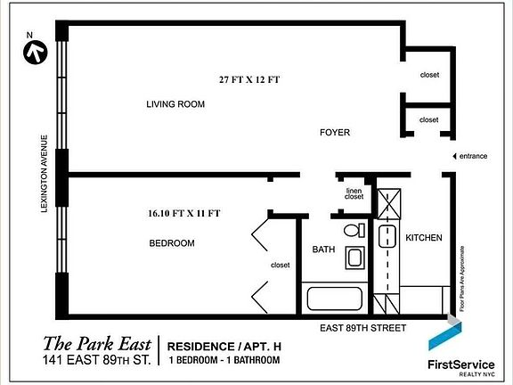 2nd image of 141 E 89th St APT 2H