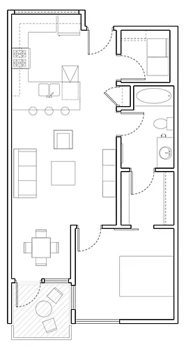 Floor plan 1C
