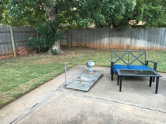 Patio and storm shelter
