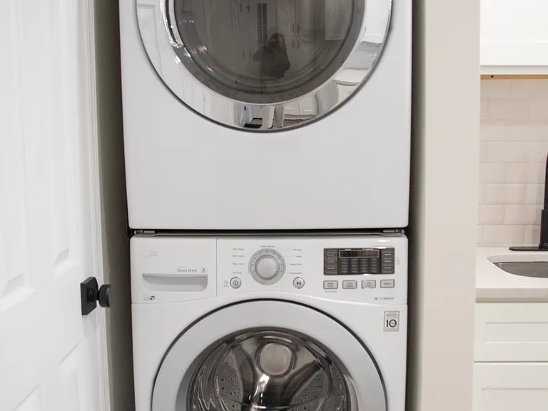 Stacked LG Laundry