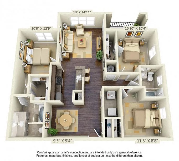 Floor plan Atlanta