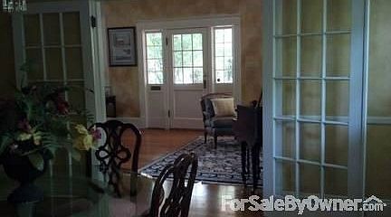 Front entrance from dining room