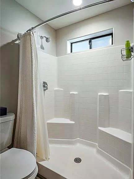 Master bedroom shower