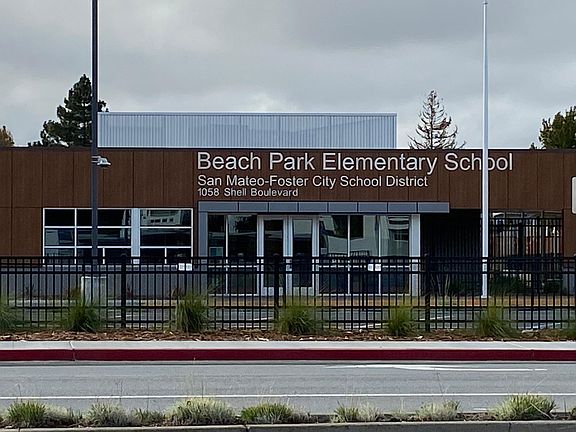 School across the street