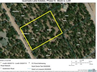 BLOCK U LOT 9 Turkey Trot Ln, Quemado, NM 87829