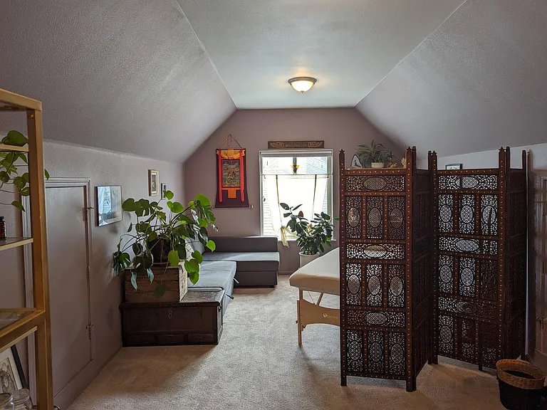 Bonus room:
We used this room as a clinical home office and guest bedroom.