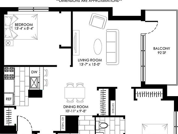 2nd image of 310 Greenwich St APT 21J